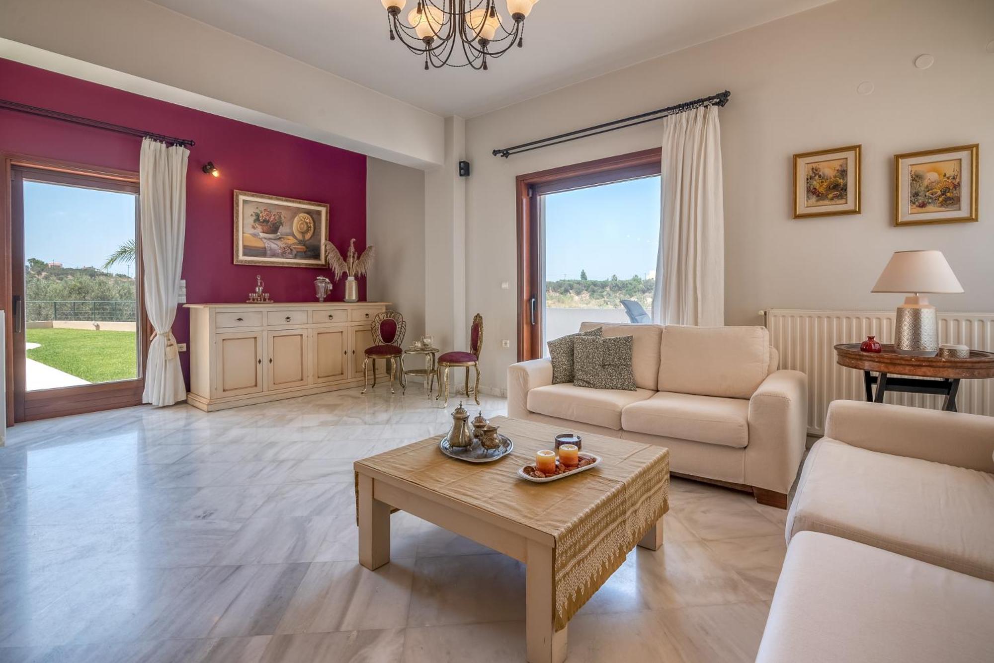 Nikola'S Villa Stalos Chania ภายนอก รูปภาพ