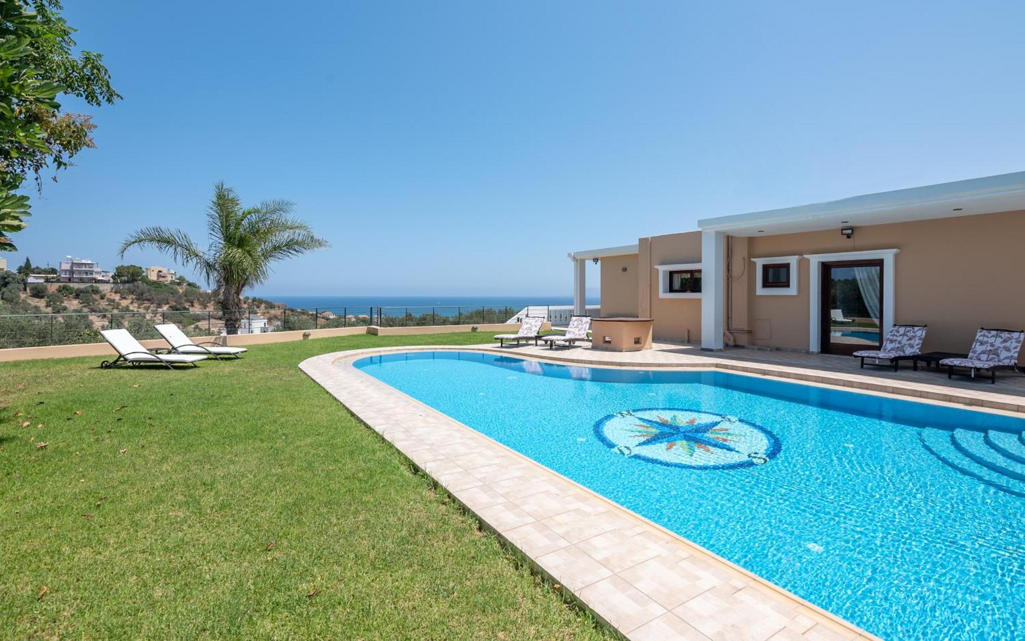 Nikola'S Villa Stalos Chania ภายนอก รูปภาพ