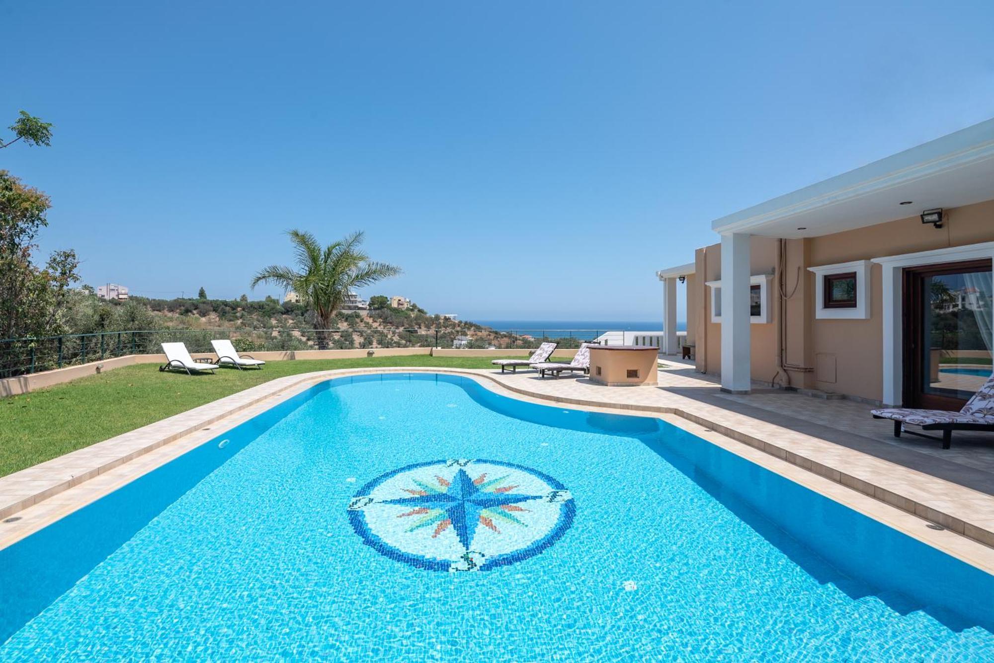 Nikola'S Villa Stalos Chania ภายนอก รูปภาพ