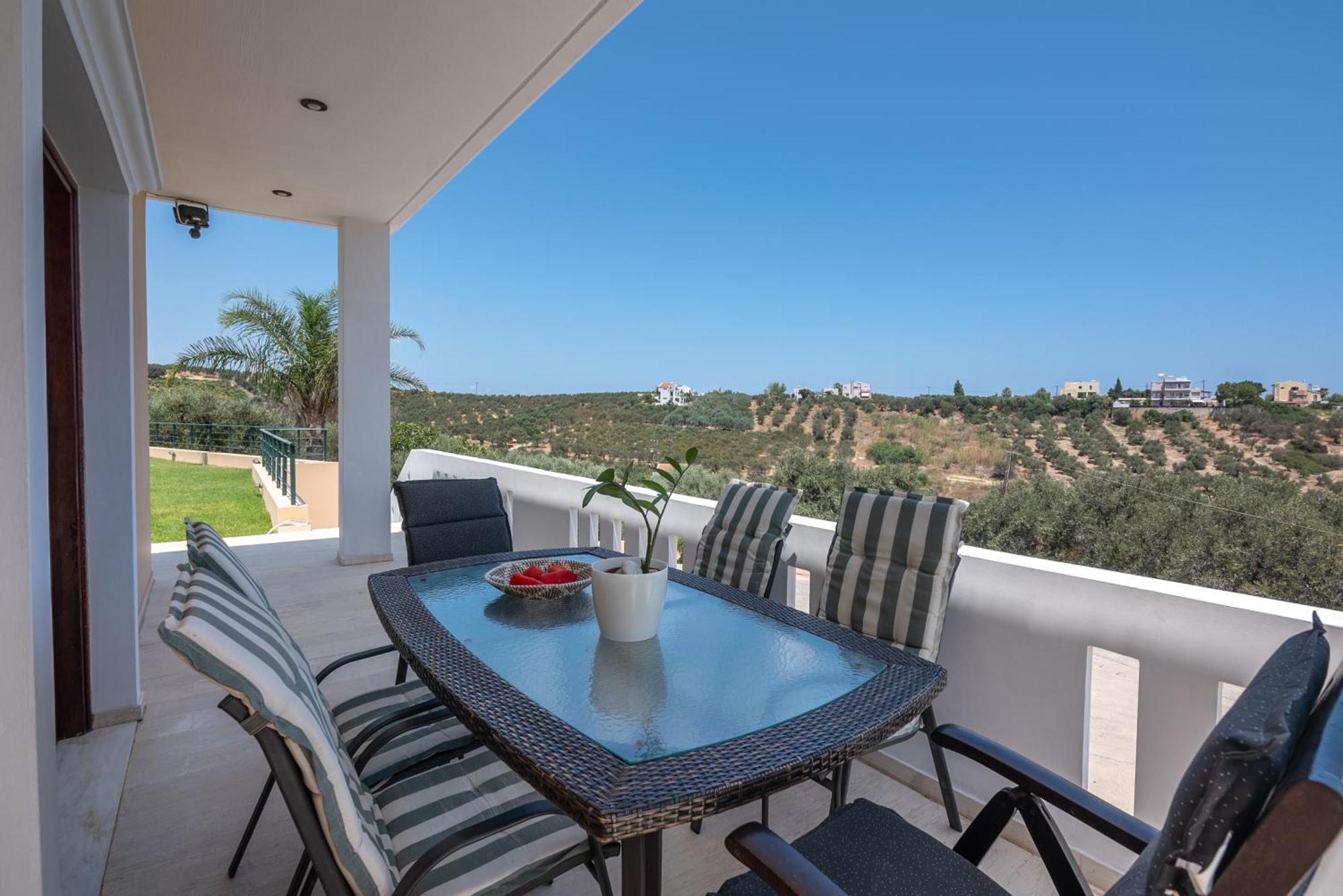 Nikola'S Villa Stalos Chania ภายนอก รูปภาพ