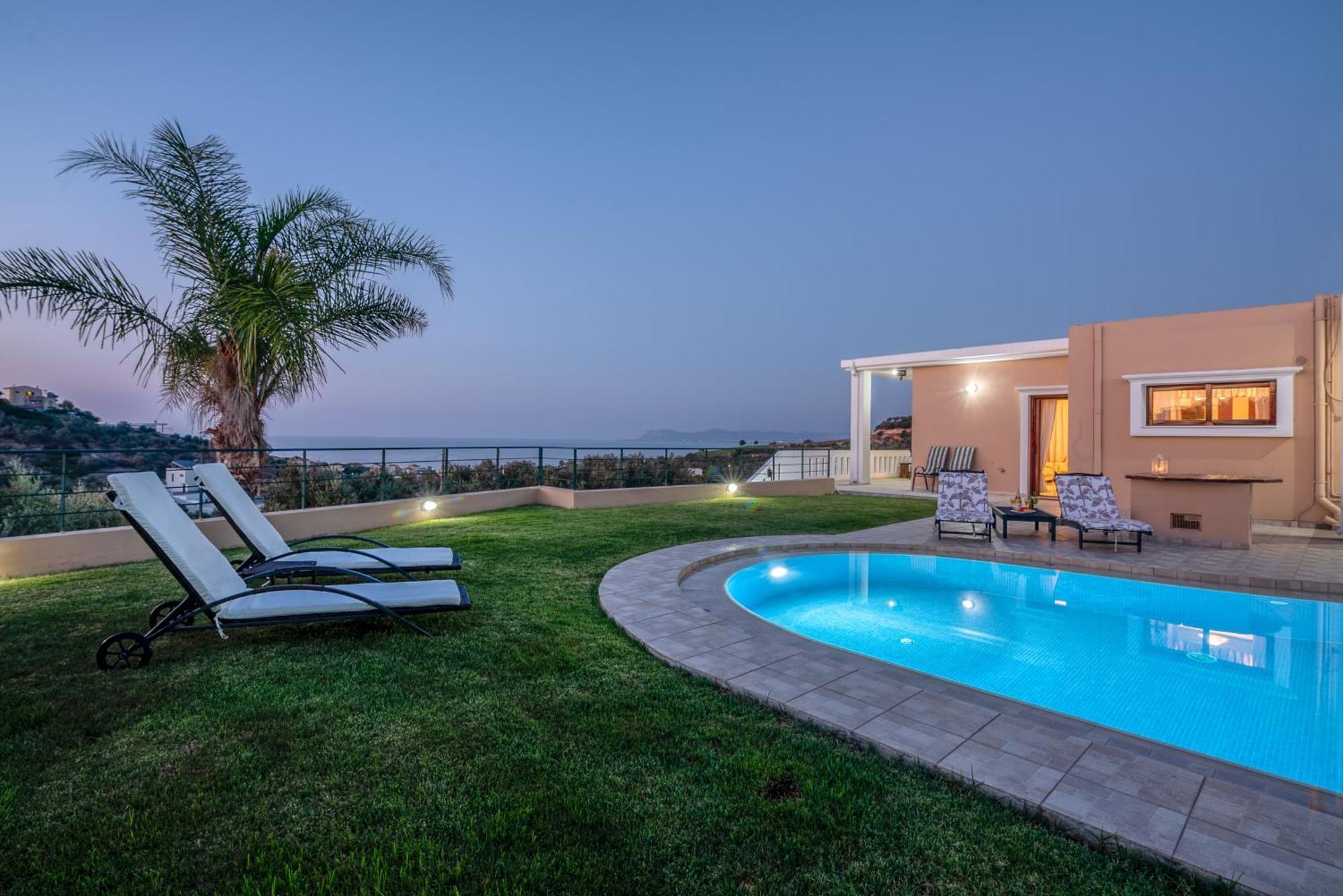 Nikola'S Villa Stalos Chania ภายนอก รูปภาพ